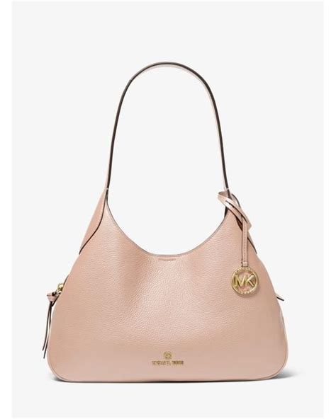 michael kors kelsey bag|Kelsey Large Pebbled Leather Shoulder Bag .